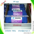 4-8mm blue pp monofilament rope/polypropylene rope